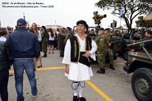 031- Rhodes- Defile Dodecanese grec